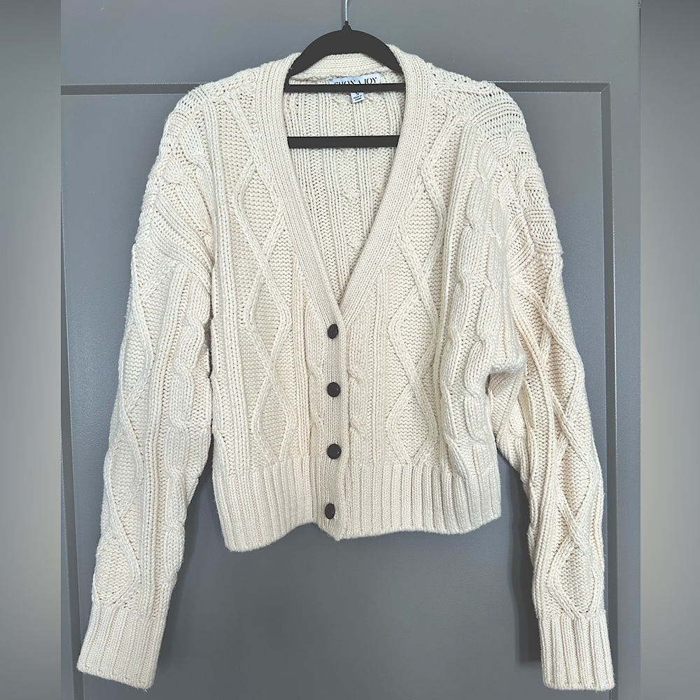 Shona Joy Mercuro Cable Cardigan